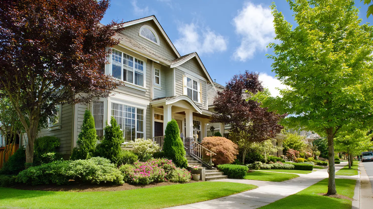 The Appeal of Green Spaces in Suburban Home Design