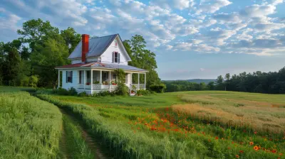 How to Find the Perfect Farmhouse for Your Peaceful Getaway