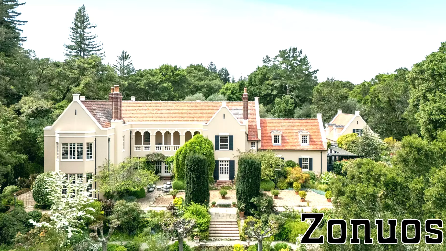Bay Area Estate of Intel Co-Founder Features Renowned Gardens