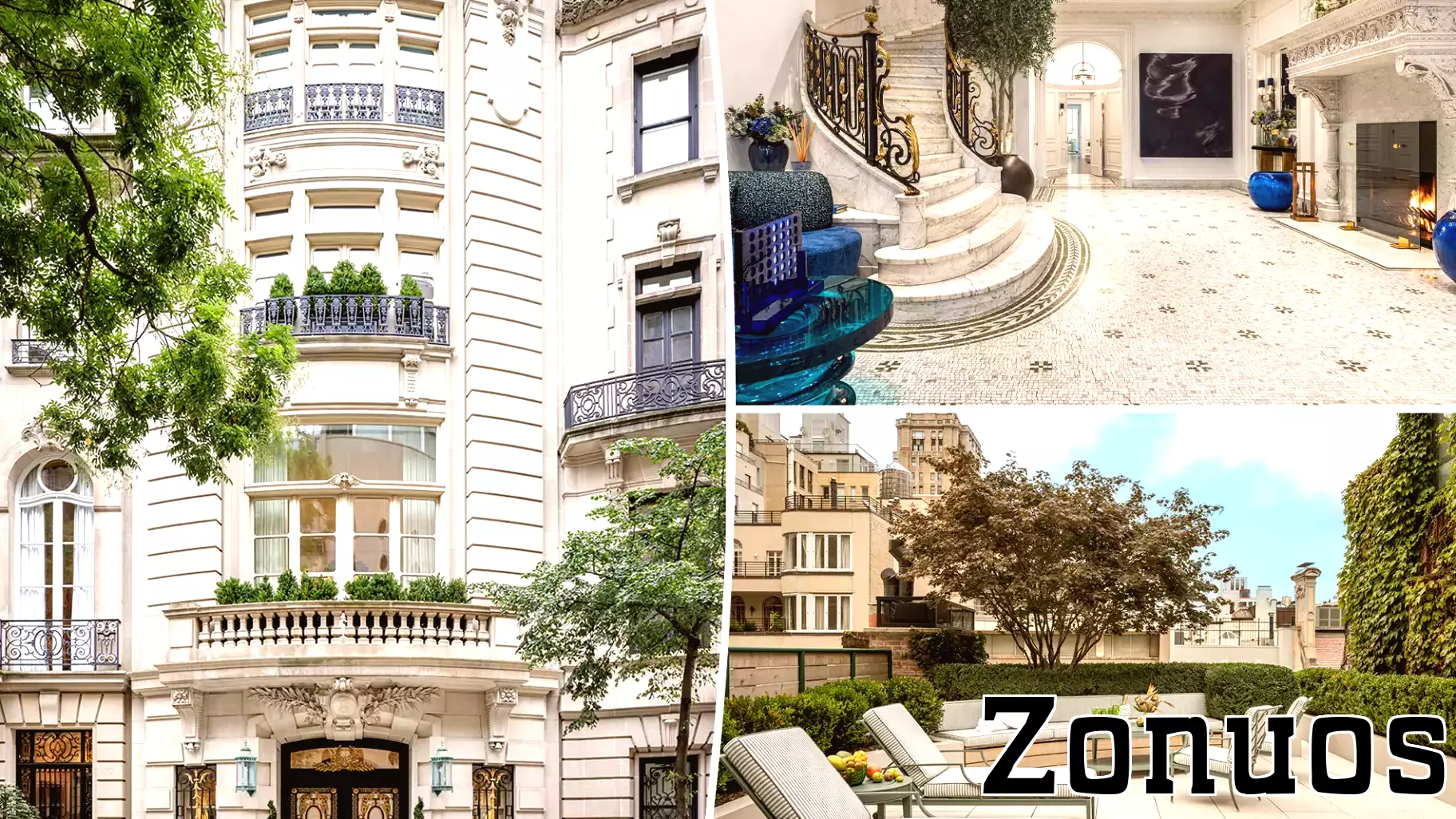 Luxurious NYC Townhouse with Hermès Leather Walls on the Market Again