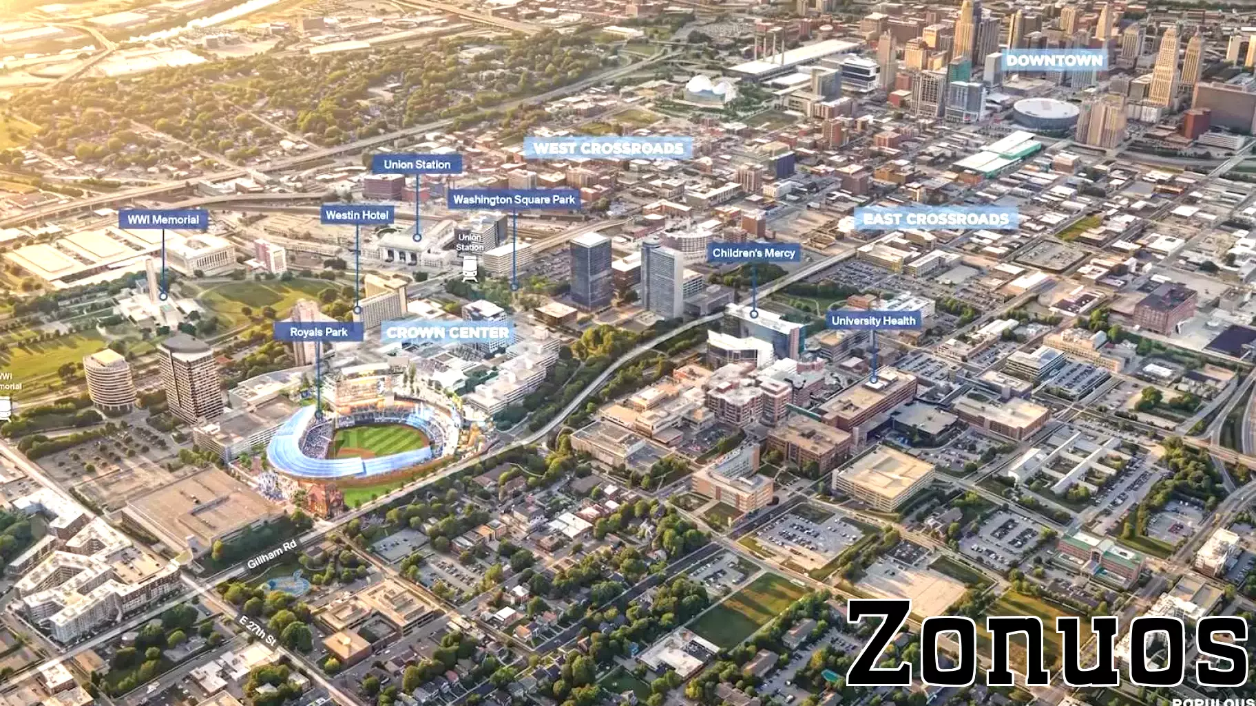Royals-affiliated LLC snaps up former Blue Cross headquarters near proposed downtown stadium site
